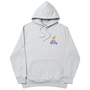 Palace Jobsworth Hoodie - Grey Marl Palace
