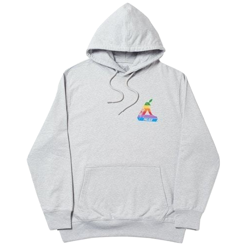 Palace Jobsworth Hoodie - Grey Marl