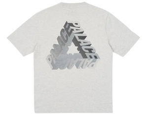 Palace P3-D T-Shirt (Ultimo 2017) - Grey Marl Palace