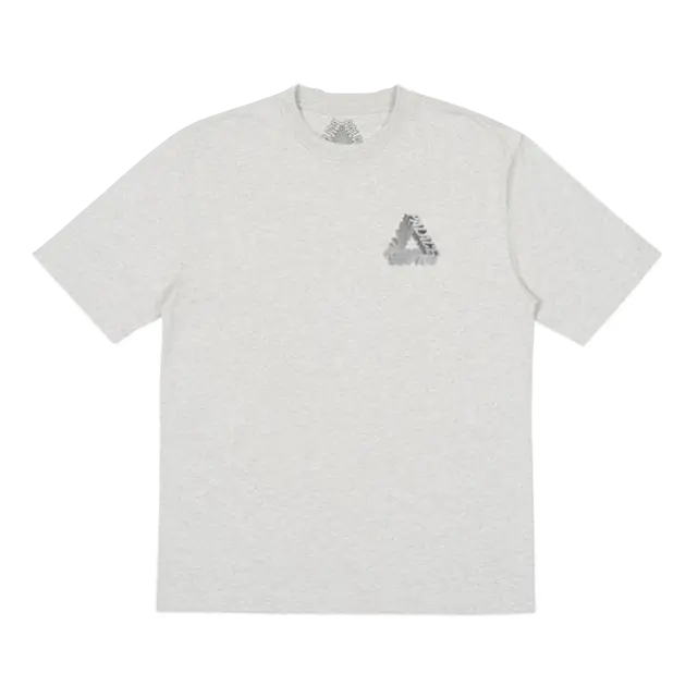 Palace P3-D T-Shirt (Ultimo 2017) - Grey Marl Palace