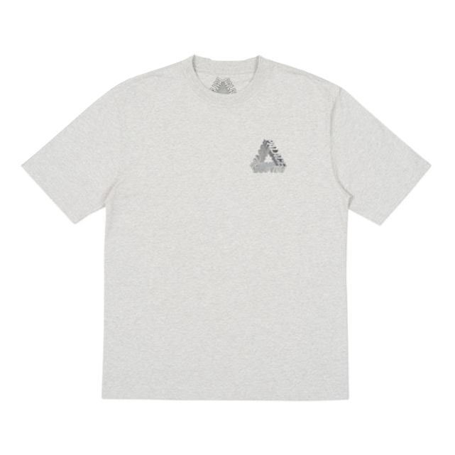 Palace P3-D T-Shirt (Ultimo 2017) - Grey Marl