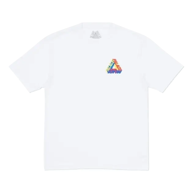 Palace P-3D T-Shirt - White - Used Palace