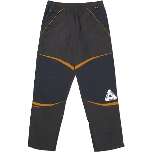 Palace P-Dura Shell Bottoms - Black/Grey/Orange Palace