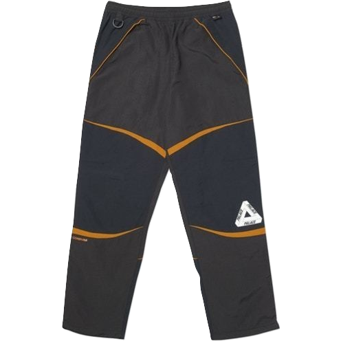 Palace P-Dura Shell Bottoms - Black/Grey/Orange - Used
