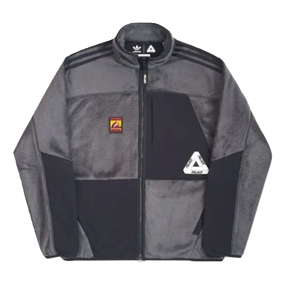 Adidas x Palace Polar Track Top - Dark Grey Palace