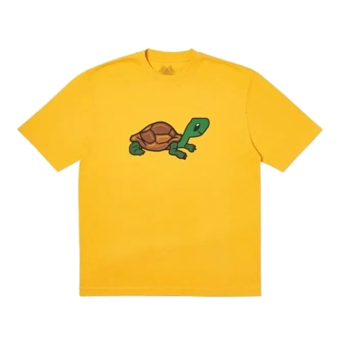 Palace Turtle Tee - Yellow Palace