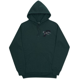 Palace Roadrunner Hoodie - Ponderosa Pine - Used Palace