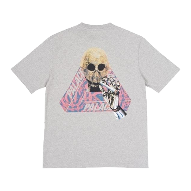 Palace Skeledon Tee - Grey - Used Palace