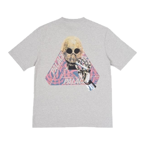 Palace Skeledon Tee - Grey - Used Palace