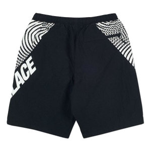 Palace Swirl Shorts - Black/White
