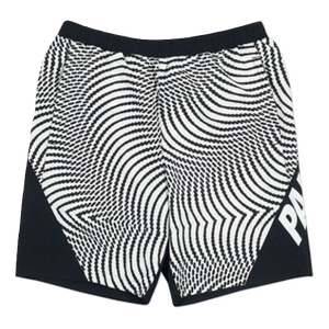Palace Swirl Shorts - Black/White Palace