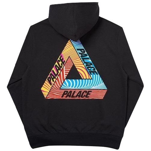Palace Tri-Tex Hoodie - Black Palace
