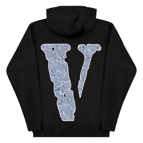 VLone x Pop Smoke The Woo Hoodie - Black - Used VLone