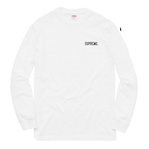 Supreme Araki Orchid LS Tee - White - Used