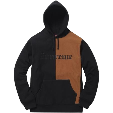 Supreme Split Old English Hooded Sweatshirt