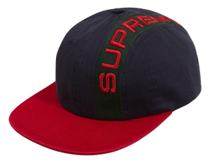 Supreme Stripe 6-Panel FW18 - Navy