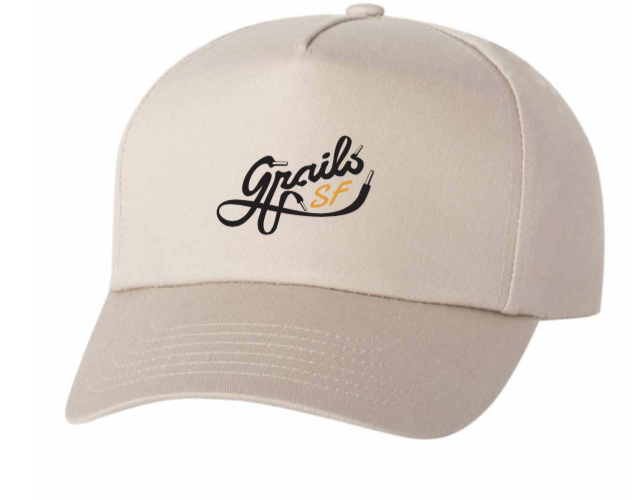 grails SF White Snapback Hat