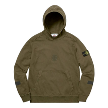 Supreme x Stone Island Hoodie - Olive