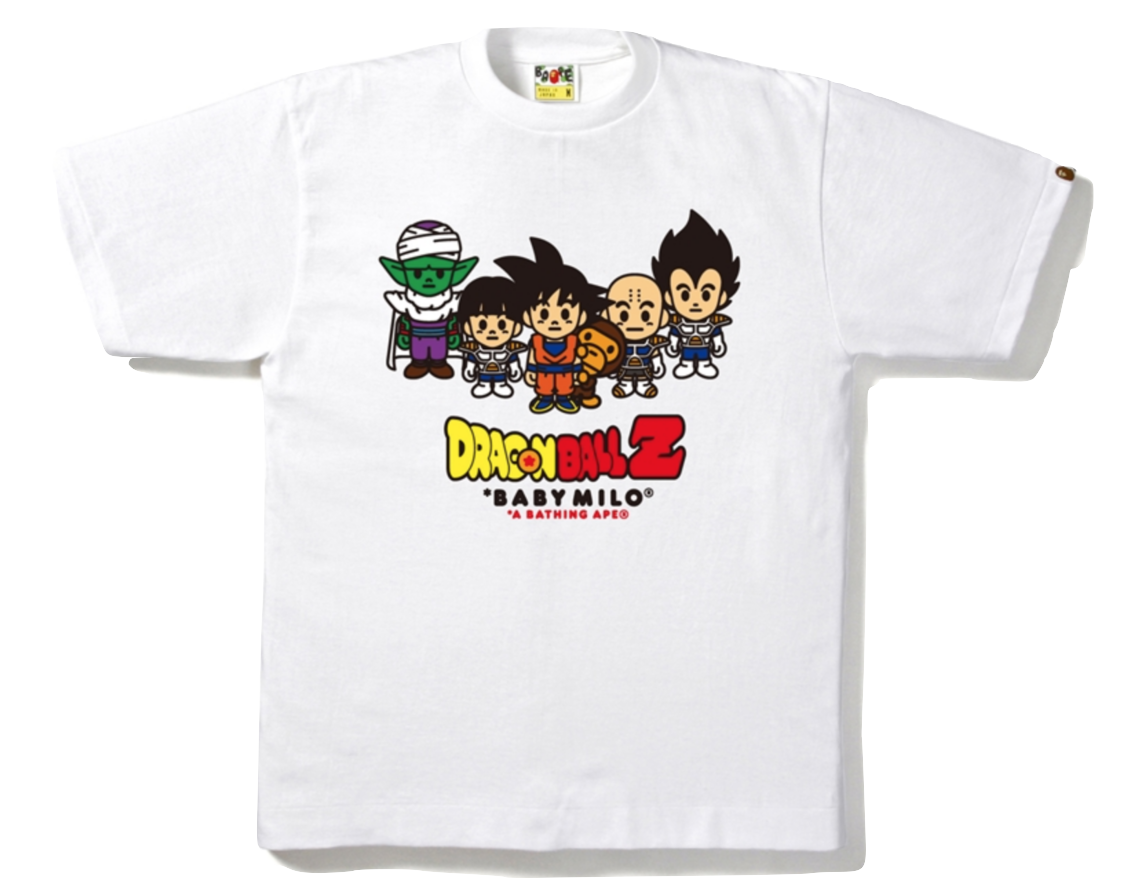 Bape X Dragon Ball Z Tee #6 Goku and Friends