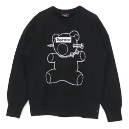 Supreme/Undercover Bear Crewneck - Black – Grails SF