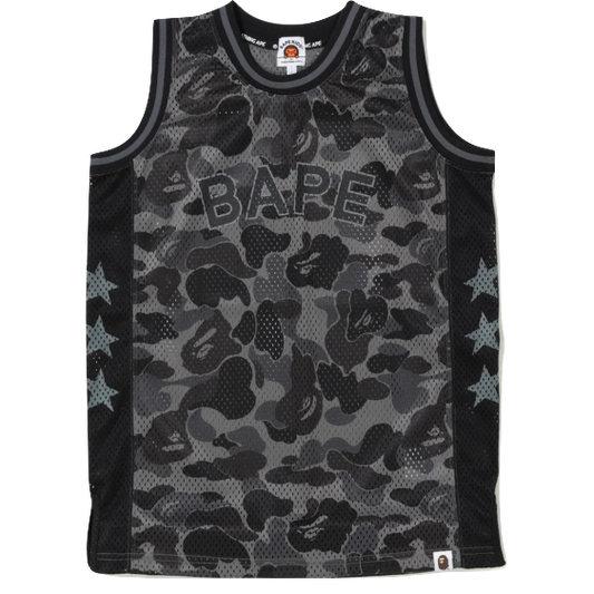 A Bathing Ape ABC Basketball Tank Top - Black