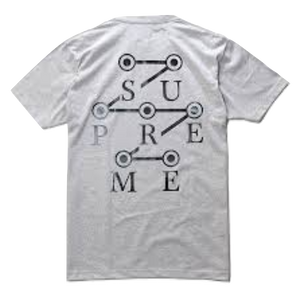 Supreme Circuit Tee FW14 Grey Grails SF
