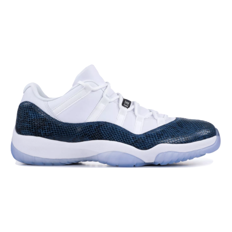 Air Jordan 11 Retro Low LE - Navy Snakeskin - Used Air Jordan