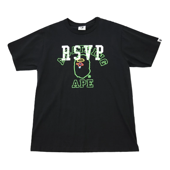 A Bathing Ape x RSVP 10th Anniversary Tee - Black - Used