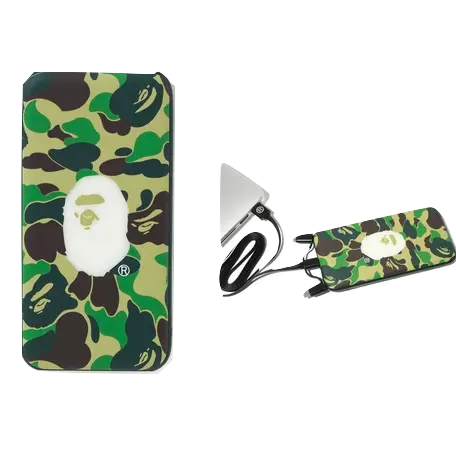 A Bathing Ape 10,000 MAH ABC Camo Power Bank - Green Bape