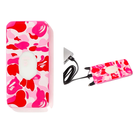 A Bathing Ape 10,000 MAH ABC Camo Power Bank - Pink