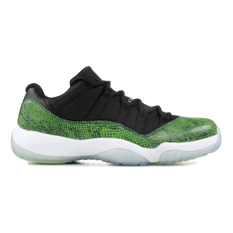 Air Jordan 11 Retro Low - Snakeskin Green - Used Air Jordan