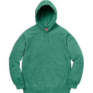 Supreme Overdyed Hooded Sweatshirt - Dark Green SS18