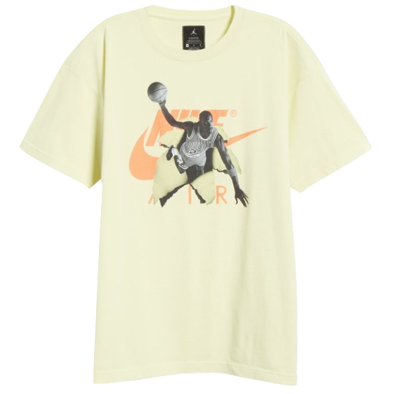 Air Jordan x Union 2.0 Tee - Pale Yellow - Used