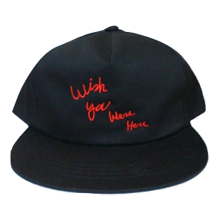 Travis Scott Wish You Were Here Hat - Black Travis Scott