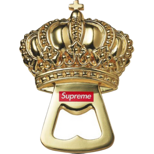Supreme Crown Bottle Opener - Gold - Used