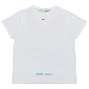 Off White Seeing Things Tee White Used Grails SF