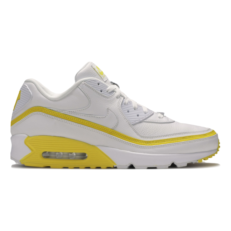 Undefeated x Air Max 90 - White Opti-Yellow Nike