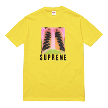 Supreme X-Ray Tee - Yellow - Used Supreme
