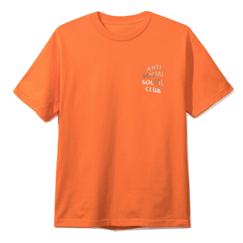 Anti Social Social Club Tee - Storm Orange Anti Social Social Club