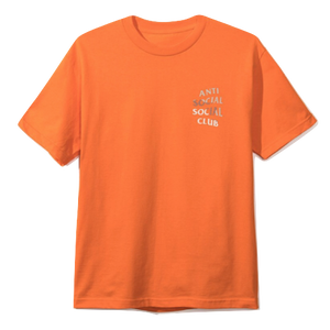 Anti Social Social Club Tee - Storm Orange - Used Anti Social Social Club
