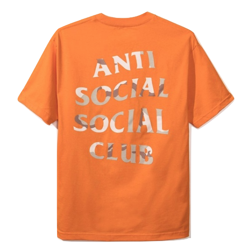 Anti Social Social Club Tee - Storm Orange