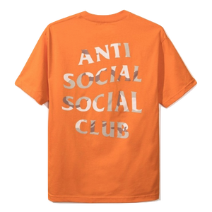 Anti Social Social Club Tee - Storm Orange - Used Anti Social Social Club