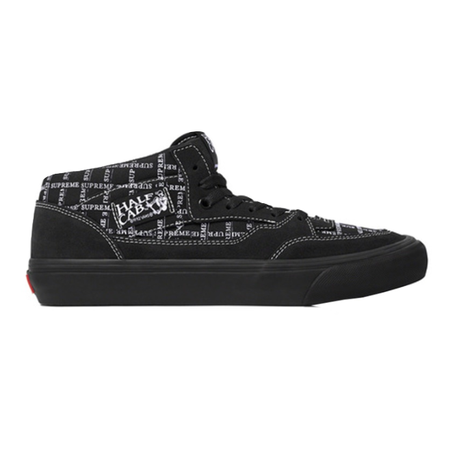 Supreme x Vans Half Cab Pro - Black Supreme