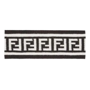Fendi Elastic Headband Black Used Grails SF