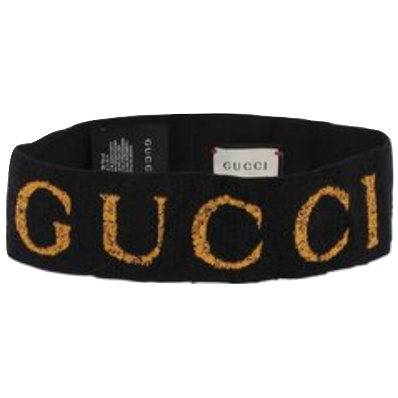 Gucci Elastic Headband - Black - Used