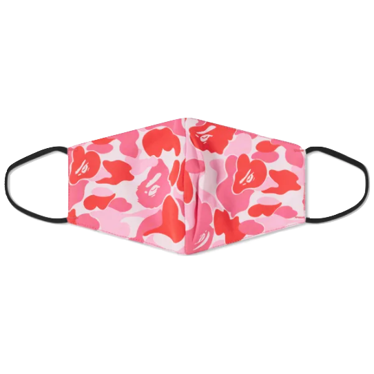 A Bathing Ape Big ABC Camo Mask - Pink Bape