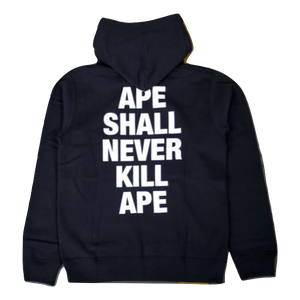 A Bathing Ape Ape Shall Never Kill Ape Hoodie - Black – Grails SF