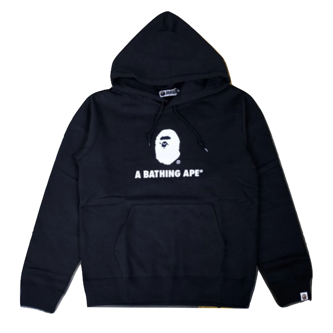 A Bathing Ape "Ape Shall Never Kill Ape" Hoodie - Black - Used