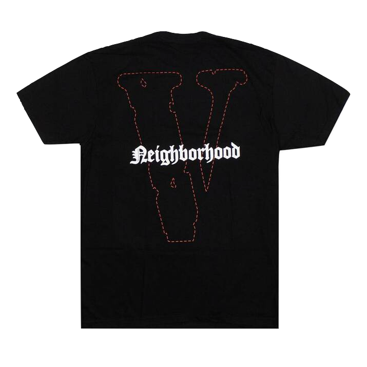VLone x Neighborhood Skull Tee - Black VLone