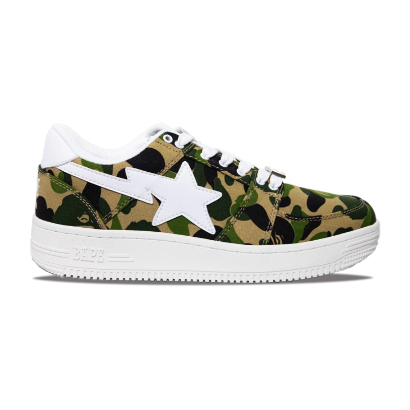 A Bathing Ape ABC Camo BAPE STA Low M2 - Green Camo